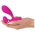 Vibrador G-Spot SMILE RC recarregável com controle (rosa)