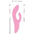 SMILE Vibe Rosa - vibrador acena com prazer!