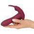 Javida RC - Vibrador de Clitóris 3 Funções (Vermelho)