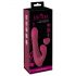 Javida - Vibrador Rotativo com Rádio e Estimulador de Clitóris (Vermelho)