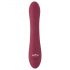 Javida - Vibrador Rotativo com Rádio e Estimulador de Clitóris (Vermelho)