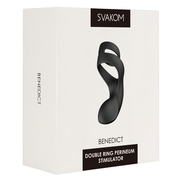 Svakom Benedict - Anel Vibrador Estimulante Preto