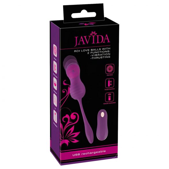 Javida RC - Gésa vibrante rádio (roxo)