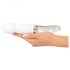 Liaison Varinha - Vibrador LED em silicone e vidro (transparente)