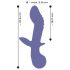 AWAQ.U 2 - Vibrador G-spot recarregável com 2 motores (roxo)