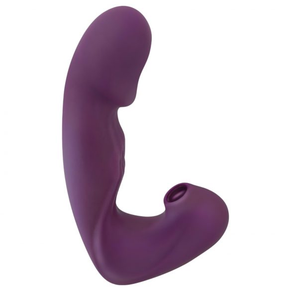 Javida - Vibrador 4 em 1 com Estímulo Clitoriano (roxo)