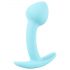 Cuties Mini Plug Anal - silicone - azul (2,6 cm)