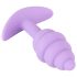 Plugue Anal Mini Cuties - Silicone Roxo (2,8 cm)