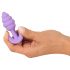 Plugue Anal Mini Cuties - Silicone Roxo (2,8 cm)