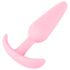 Plugue Anal Mini Cuties - silicone rosa (2,1 cm)