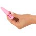 Plugue Anal Mini Cuties - silicone rosa (2,1 cm)