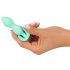 Plugue Anal Mini Cuties - silicone - menta (2,3 cm)