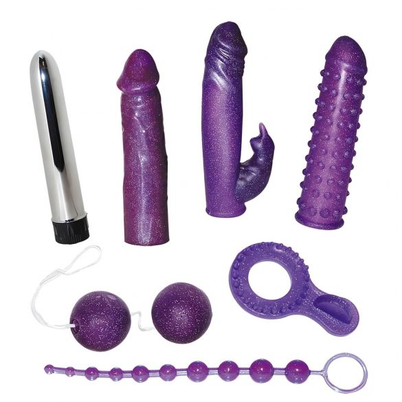 You2Toys - Kit Vibrador com Glitter (7 Peças)