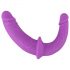 SMILE - Duplo dildo cinto roxo-preto