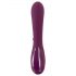 SMILE - Vibrador lilás com 3 motores e estimulador de clitóris