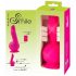 SMILE Power - Vibrador potente com ventosa e 2 motores (rosa)