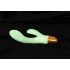 You2Toys Brilha no escuro - Vibrador c/ estimulador clitoriano fluorescente