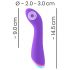 Vibrador G-spot lilás à prova d'água recarregável You2Toys!