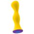 Vibrador anal You2Toys - recarregável e à prova d'água (amarelo)