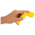 Vibrador anal You2Toys - recarregável e à prova d'água (amarelo)