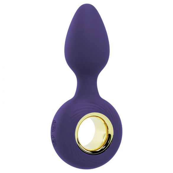 SMILE - Vibrador anal roxo recarregável