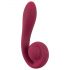 Vibrador G-spot vermelho You2Toys Rosenrot à prova d'água.