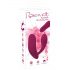 Vibrador Rosenrot recarregável com controle remoto (vermelho)