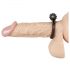 You2Toys - Anel peniano vibrante de silicone puro - preto