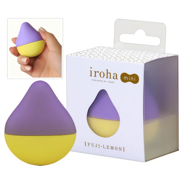 TENGA Iroha mini - mini vibrador clitoriano (roxo-amarelo)