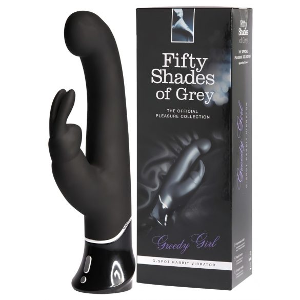 Vibrador com braço clitoriano - Cinquenta Tons de Cinza (USB)