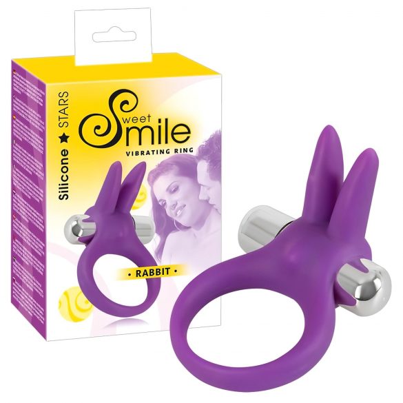 SMILE Rabbit - Anel Vibratório (roxo)