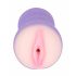 You2Toys - Gina - Vibrador em forma de vagina (natural-violeta)