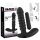 Vibrador Black Velvet médio preto com textura