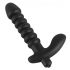 Vibrador Black Velvet médio preto com textura