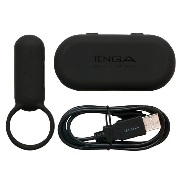 TENGA Smart Vibe anel vibratório (preto)