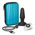 b-Vibe - Vibrador Anal com Esferas Rotativas e Bateria (Preto)