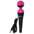 PalmPower Wand - vibrador recarregável (rosa-preto)