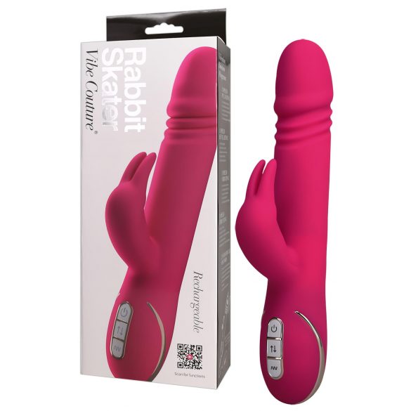 Vibe Couture Rabbit Skater - Vibrador coelhinho impulsionador (rosa)