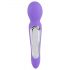 Varinha SMILE - Vibrador massageador dupla motor (roxo)