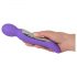 Varinha SMILE - Vibrador massageador dupla motor (roxo)