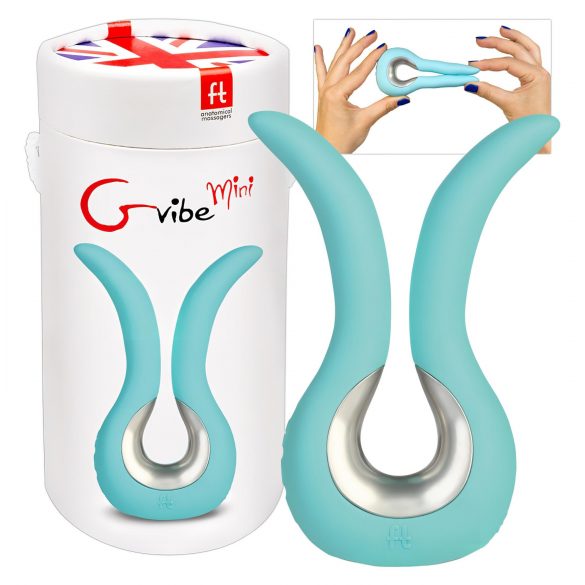 G-vibe Mini - Vibrador de silicone USB (menta)