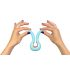 G-vibe Mini - Vibrador de silicone USB (menta)