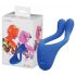 BeauMents Doppio - vibrador duplo recarregável com 3 motores (azul)