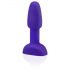 b-Vibe Rimming - vibrador anal rotativo com esferas (roxo)