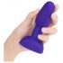 b-Vibe Rimming - vibrador anal rotativo com esferas (roxo)