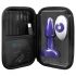 b-Vibe Rimming - vibrador anal rotativo com esferas (roxo)