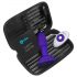 b-Vibe Rimming - vibrador anal rotativo com esferas (roxo)