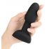 b-Vibe Rimming - Vibrador Anal com Esferas Giratórias (Preto)