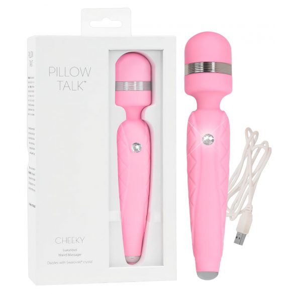 Vibrador Massageador Recargável Pillow Talk Cheeky - Rosa