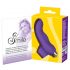 Smile Finger - Vibrador de dedo ondulado (roxo)